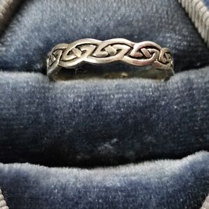 925 Silver Avon Band Ring